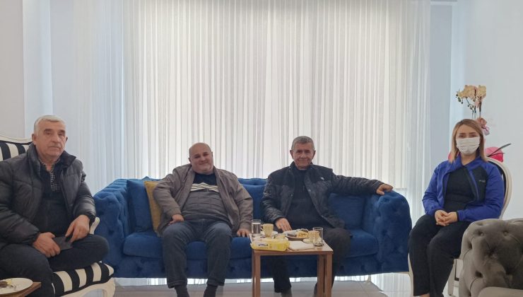 İlçe Basınından Başkan Zekiye Tekin’e Geçmiş Olsun Ziyareti