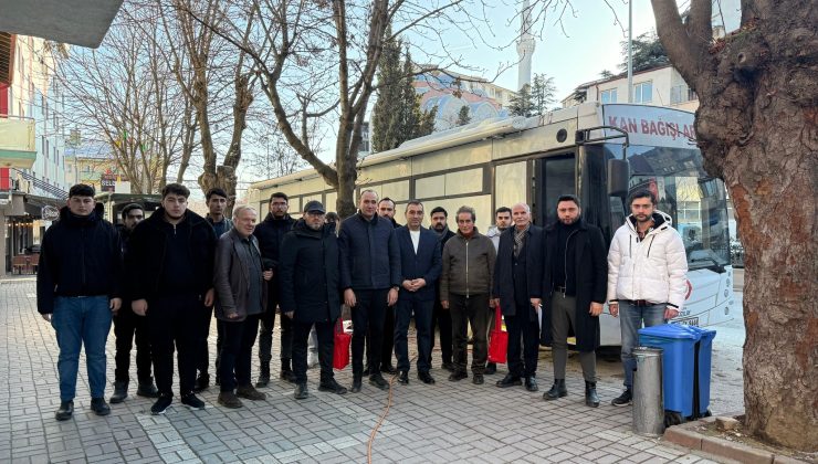 MHP Bilecik’ten Kızılay’a Anlamlı Kan Bağışı: “Birlikte Kan Verdik, Birlikte Umut Olduk”