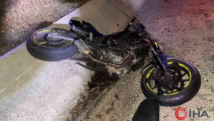 Pazaryeri’nde motosiklet kazası: 1 yaralı