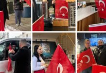 MHP TALAS’TAN ANLAMLI ETKİNLİK: TALAS’IN DÖRT BİR YANI AL BAYRAKLA DONATILDI!