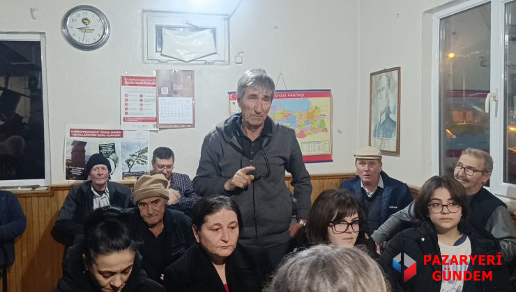 Bilecik’te Köylülerden Maden Tepkisi