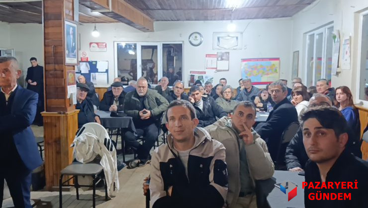 Kınık köyünde Gübretaş’a Maden Tepkisi