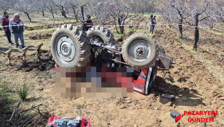 Bilecik’te traktör kazasında 1 kişi hayatını kaybetti