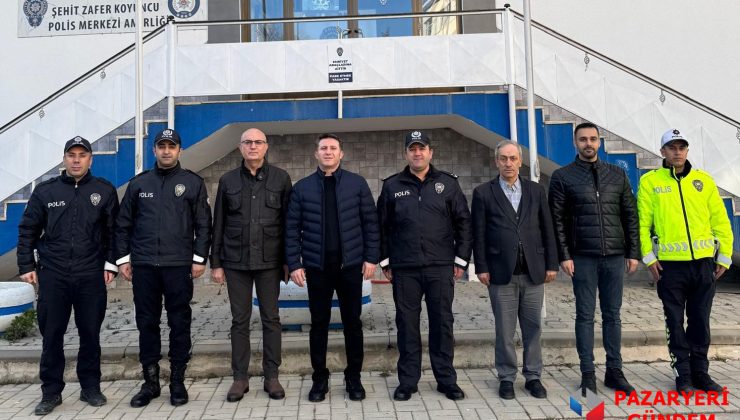 İl Emniyet Müdürü Çağlar’dan Pazaryeri’ne Yakın Takip