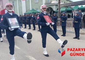 Kore Gazisi Hasan Gümüş son yolculuğuna uğurlandı