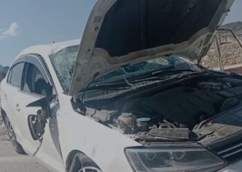 VİRAJI ALAMAYAN OTOMOBİL TAKLA ATTI: 1 YARALI