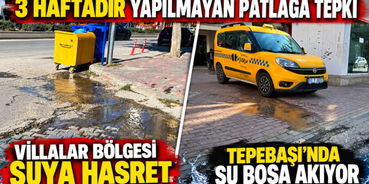 3 HAFTADIR YAPILMAYAN PATLAĞA TEPKİ
